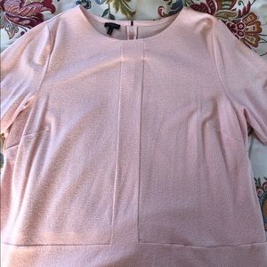 Talbots 2X soft pink top